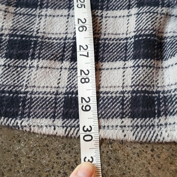 Goodfellow Heavy Plaid Long Sleeve Sz. XL Shacket - Picture 13 of 13